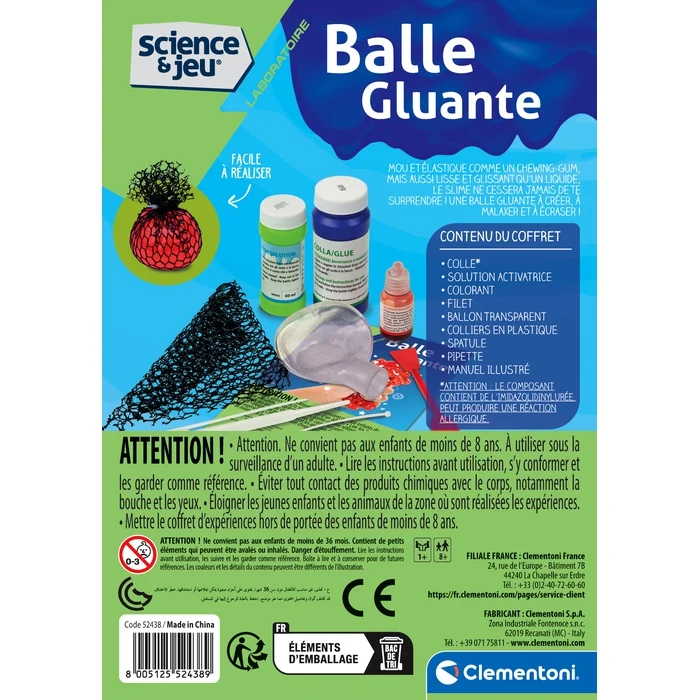 Balle gluante