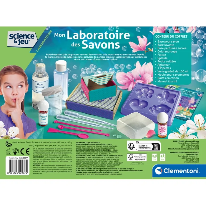 Mon laboratoire des savons