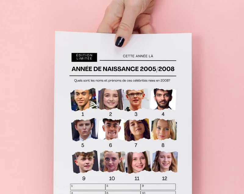 Jeu anniversaire année 2008 - 10 jeux à imprimer pour fêter les 18 ans