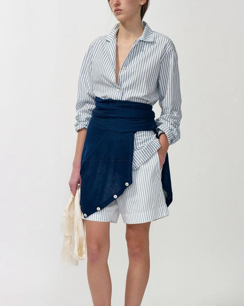 Nothing Written - Cardigan Rola - Marine