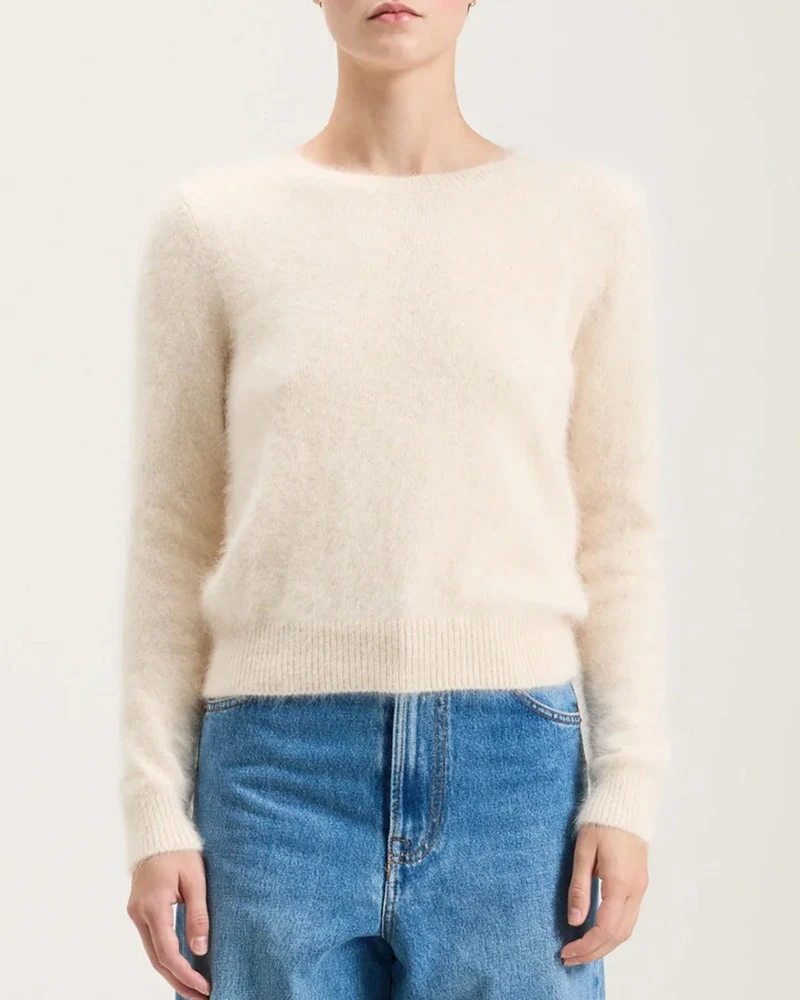 Bellerose - Pull En Angora Datti - Parchemin