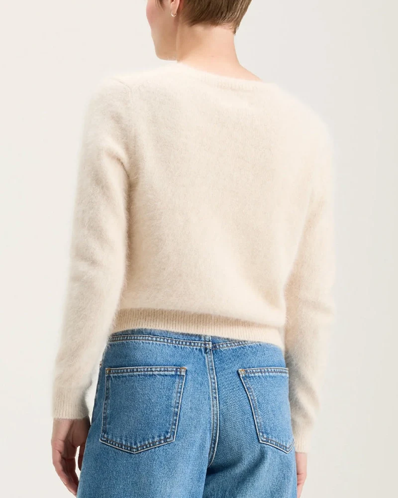 Bellerose - Pull En Angora Datti - Parchemin