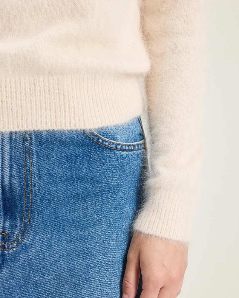 Bellerose - Pull En Angora Datti - Parchemin