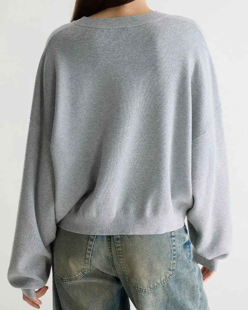 Bellerose - Pull À Col Rond Angum - Gris