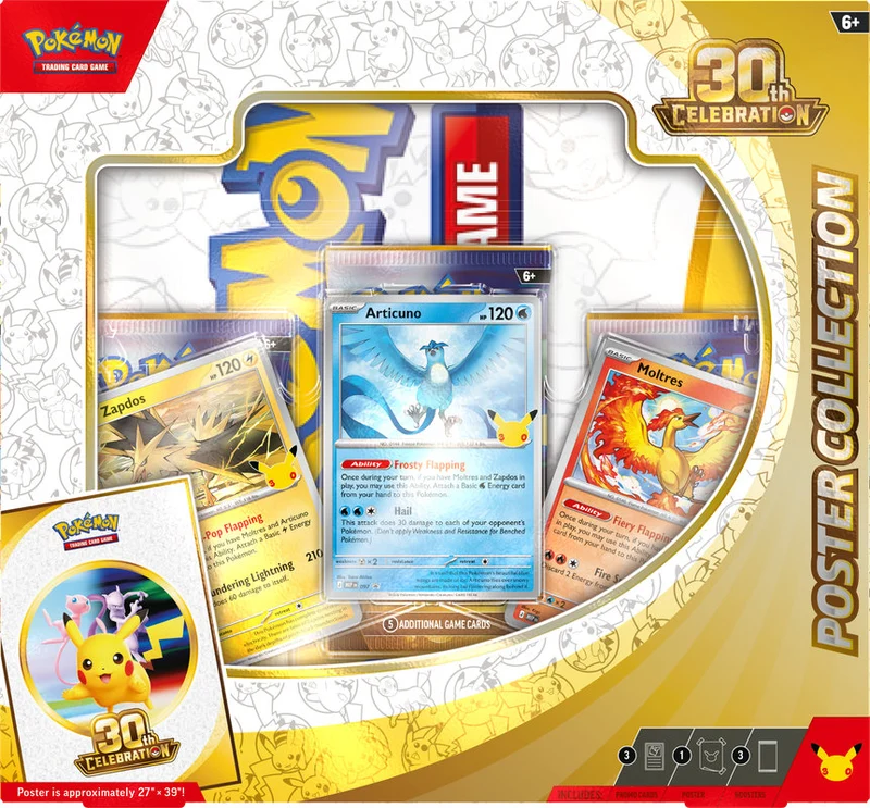 Pokémon 30th celebration Poster collection