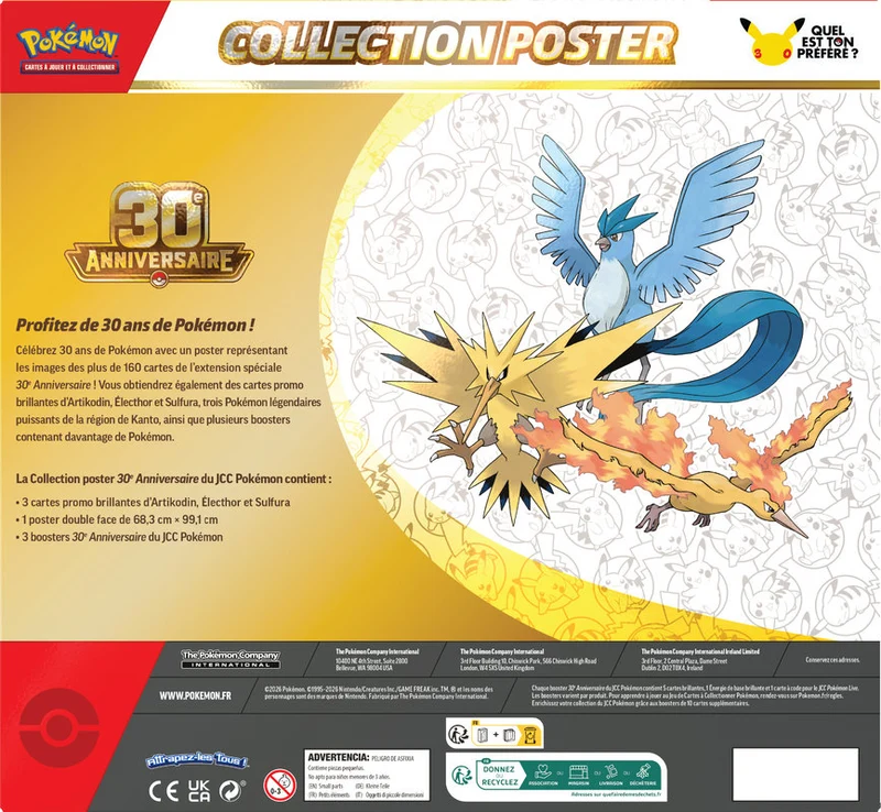 Pokémon 30e Anniversaire Collection poster