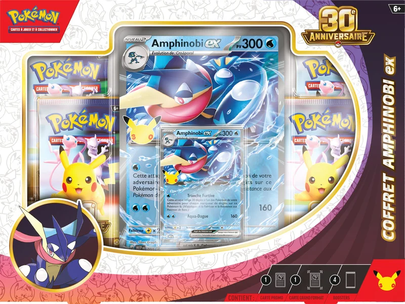 Pokémon 30e Anni. Coffret Amphinobi/Nymphali ex