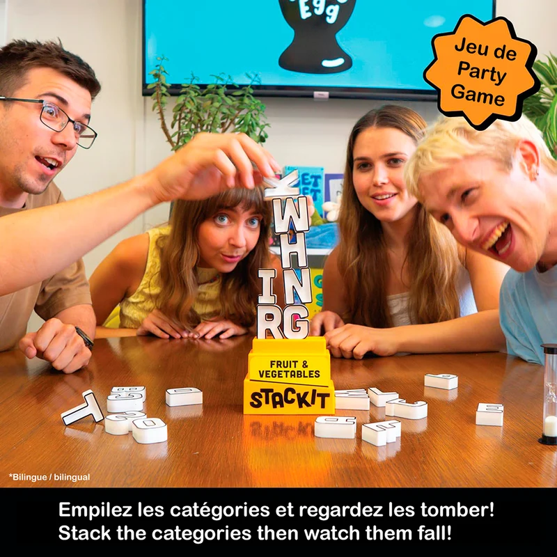Jeu Stack It - Version bilingue
