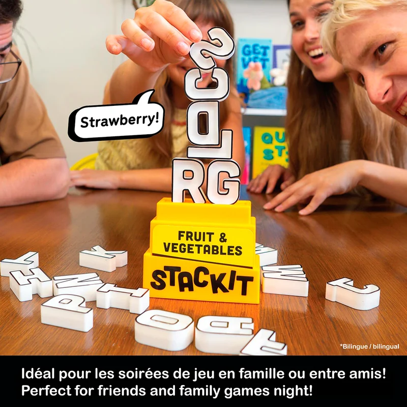 Jeu Stack It - Version bilingue