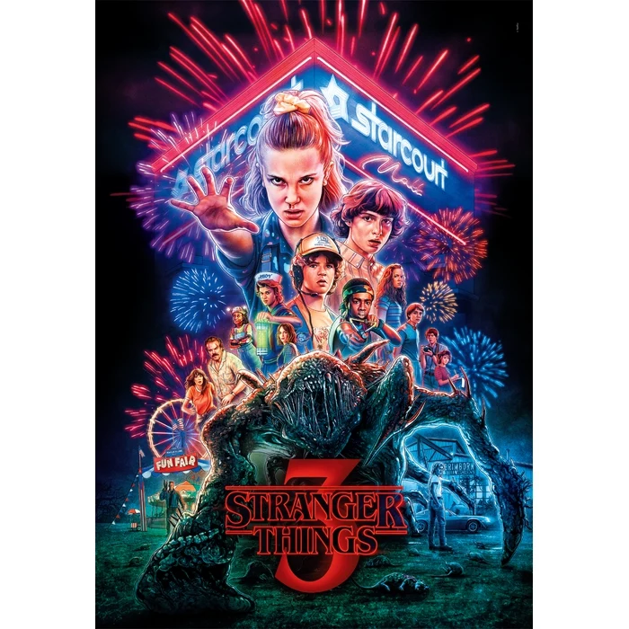 Stranger Things S03 - 1000 pièces