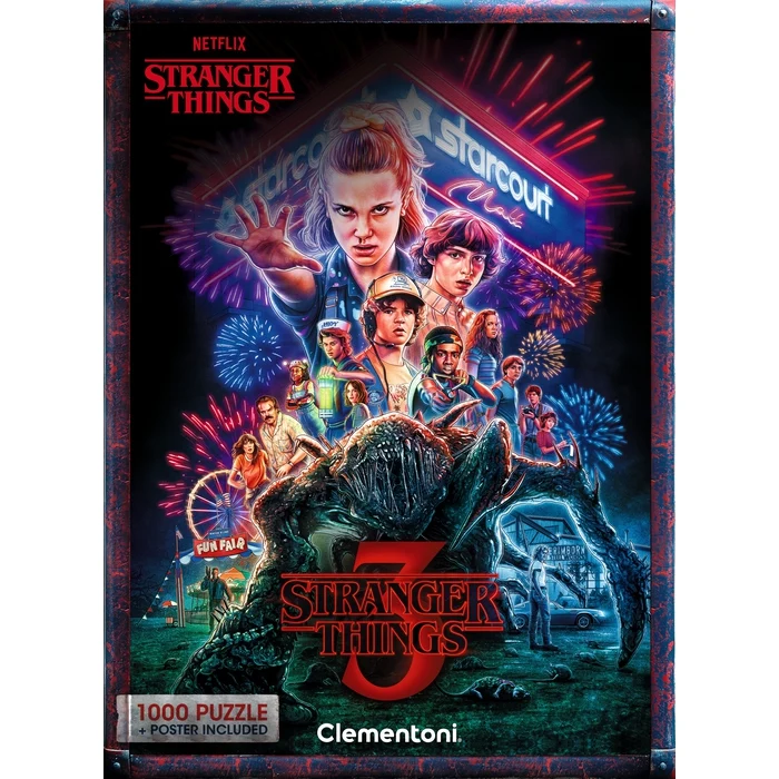 Stranger Things S03 - 1000 pièces