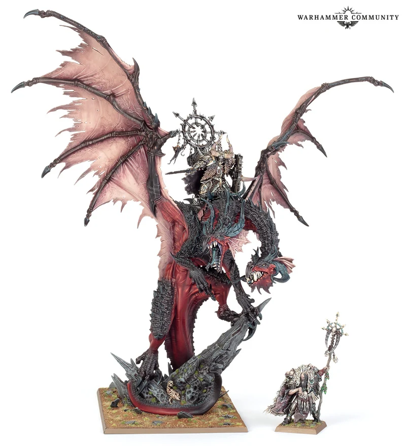 Guerriers du Chaos - Lord On Chaos Dragon