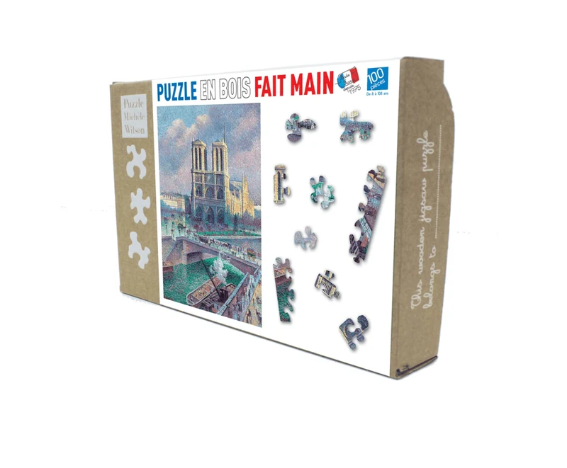 Puzzle MW - 100 p - Notre dame de paris - Maximilien Luce