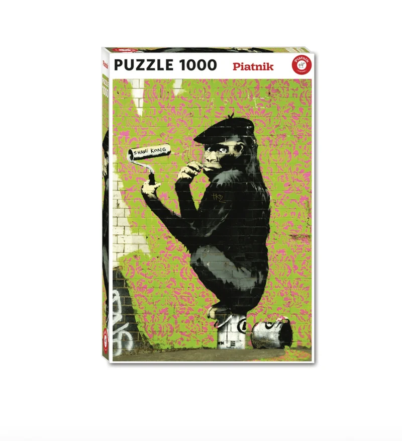 Puzzle Piatnik - 1000 p - Roller Chimp, Banksy