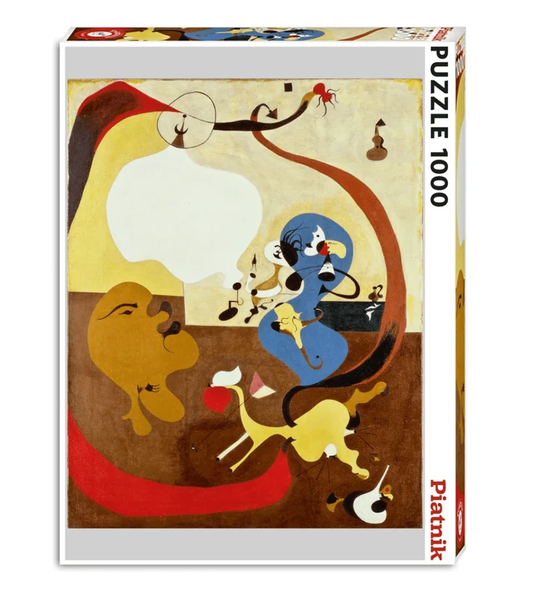 Puzzle Piatnik - 1000 p - Intérieur hollandais - Joan Miro
