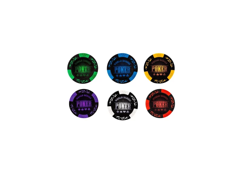 Rouleau de jetons Argile 14 gr - World Series - Sans valeurs