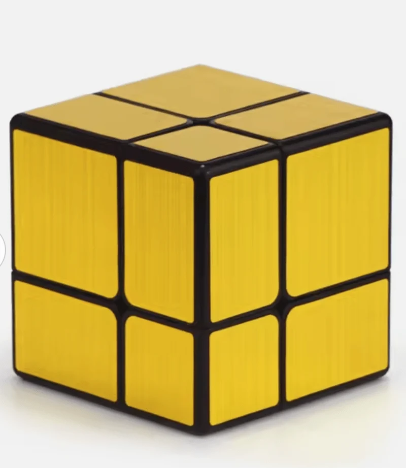 Mirror cube - 2x2 - Silver / Gold