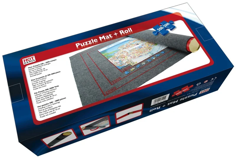 Tapis de puzzle roulable - 500 à 2000 pièces