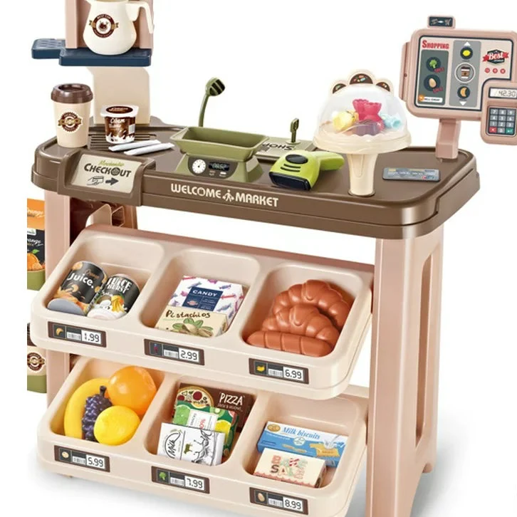 Kids SuperMarket : Supermarché et chariot pour enfant