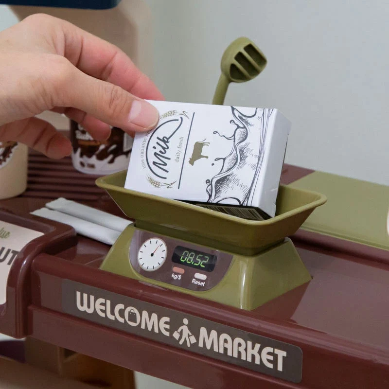 Kids SuperMarket : Supermarché et chariot pour enfant