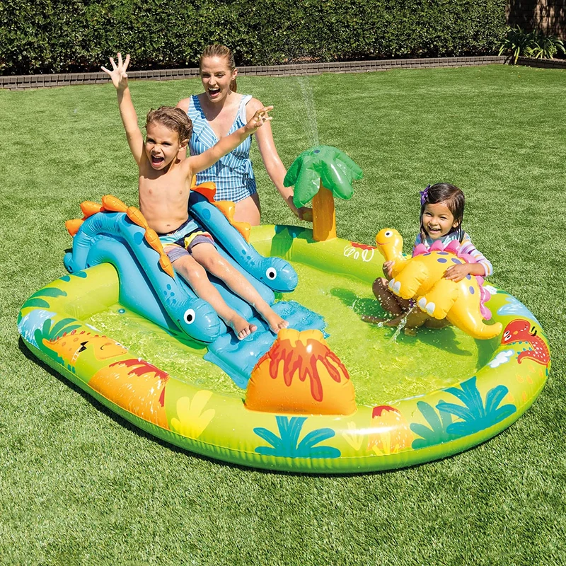 LittleDinoPool : Centre de Jeux Aquatique Gonflable pour Enfants