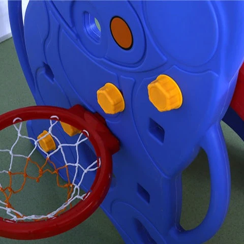 ElephantSlide : Toboggan avec panier basketball