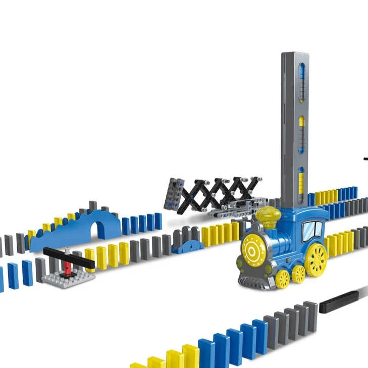 Magic DominoTrain : Le Jeu de Dominos Magique avec Lumières et Sons