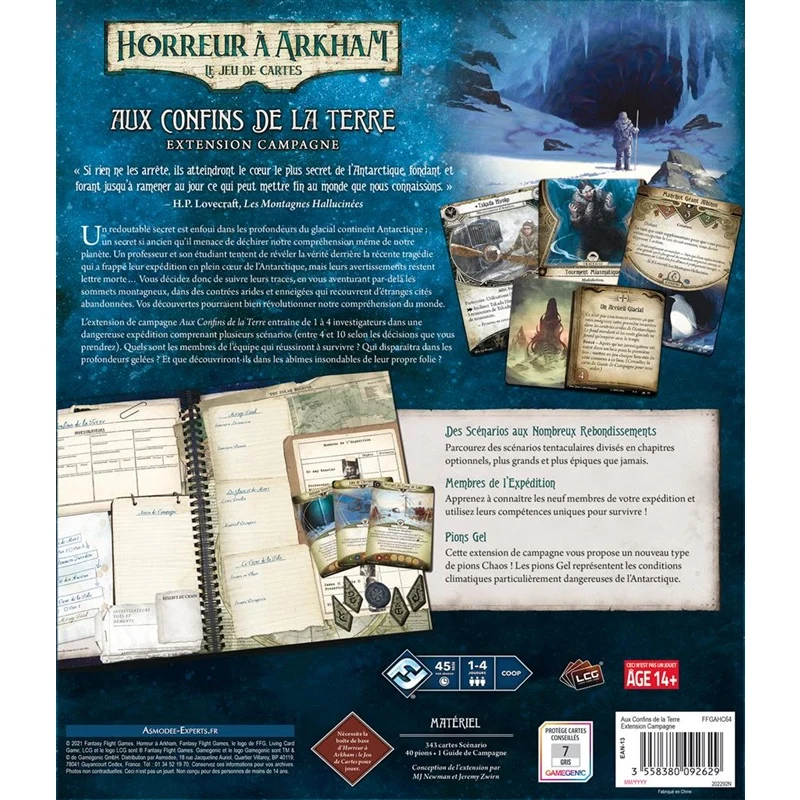 Horreur à Arkham JCE – Aux Confins de la Terre (Campagne)
