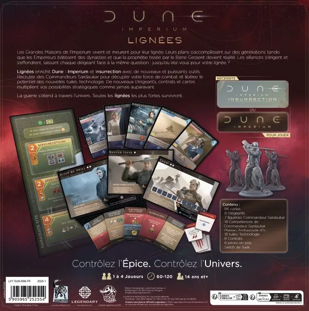Dune Imperium Lignées