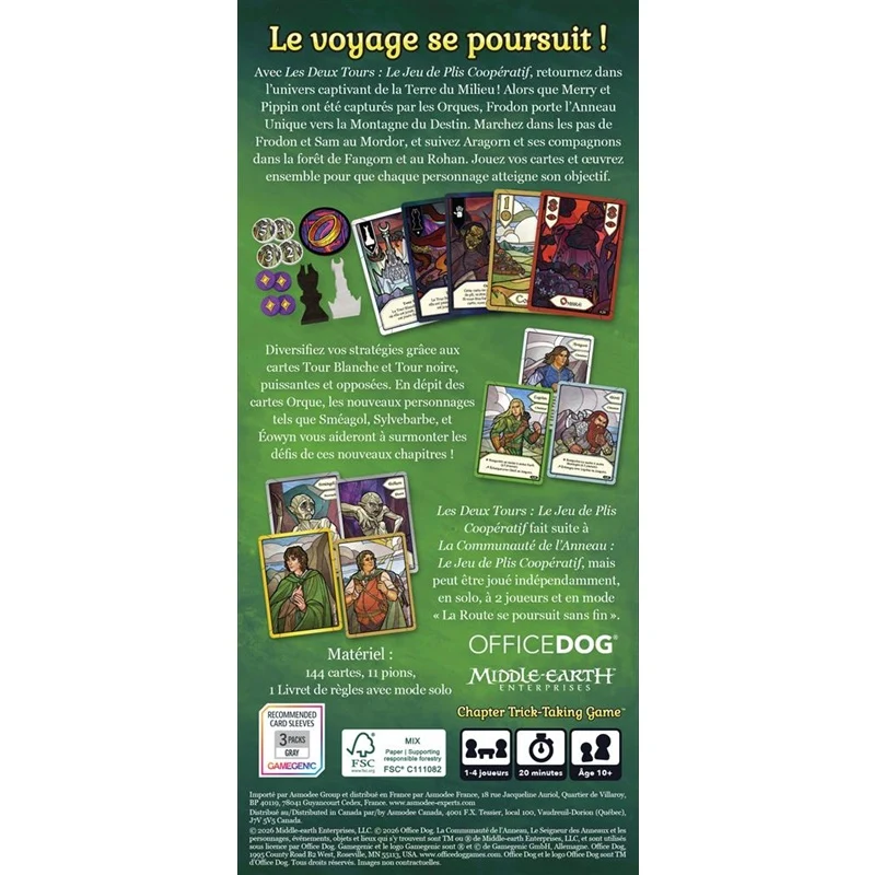 Les Deux Tours - Le Jeu de Plis Coopératif