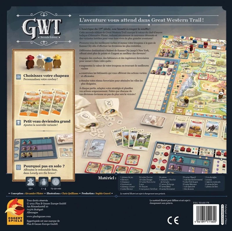 Great Western Trail Seconde Edition
