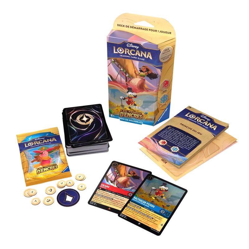 Lorcana Deck démarrage chapitre 3 Vaiana/Picsou