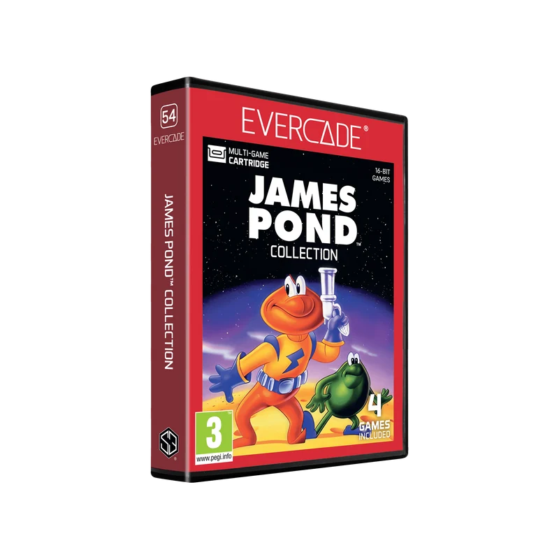 Blaze Evercade - James Pond Collection - Cartouche n°54