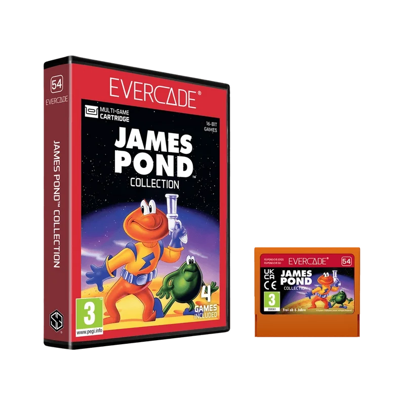 Blaze Evercade - James Pond Collection - Cartouche n°54