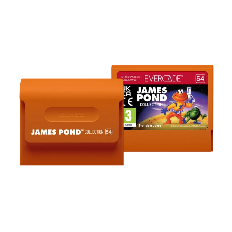 Blaze Evercade - James Pond Collection - Cartouche n°54