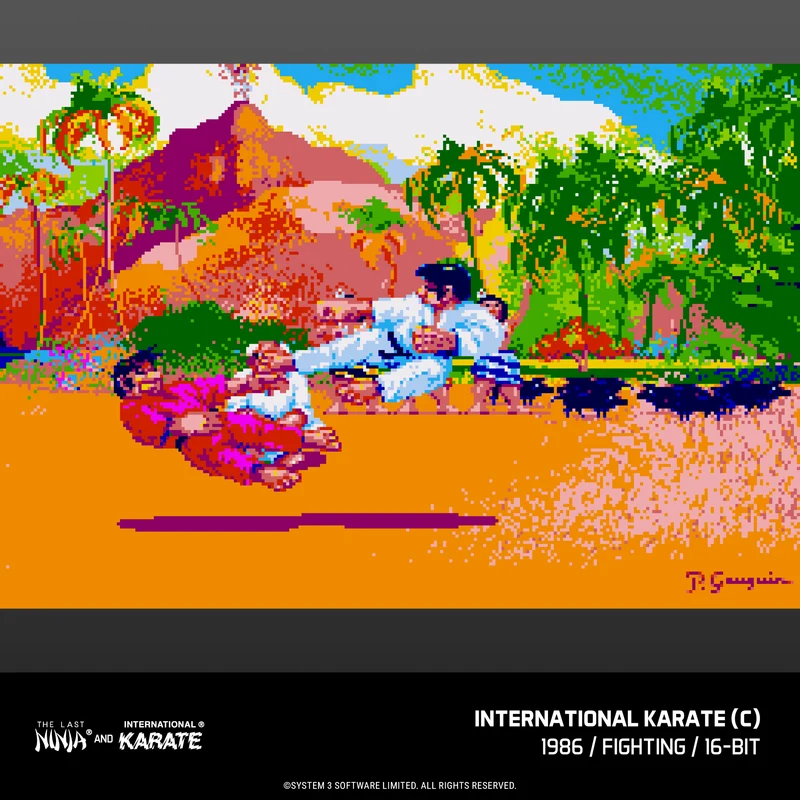 Blaze Evercade - The Last Ninja & International Karate Collection - Cartouche n°12