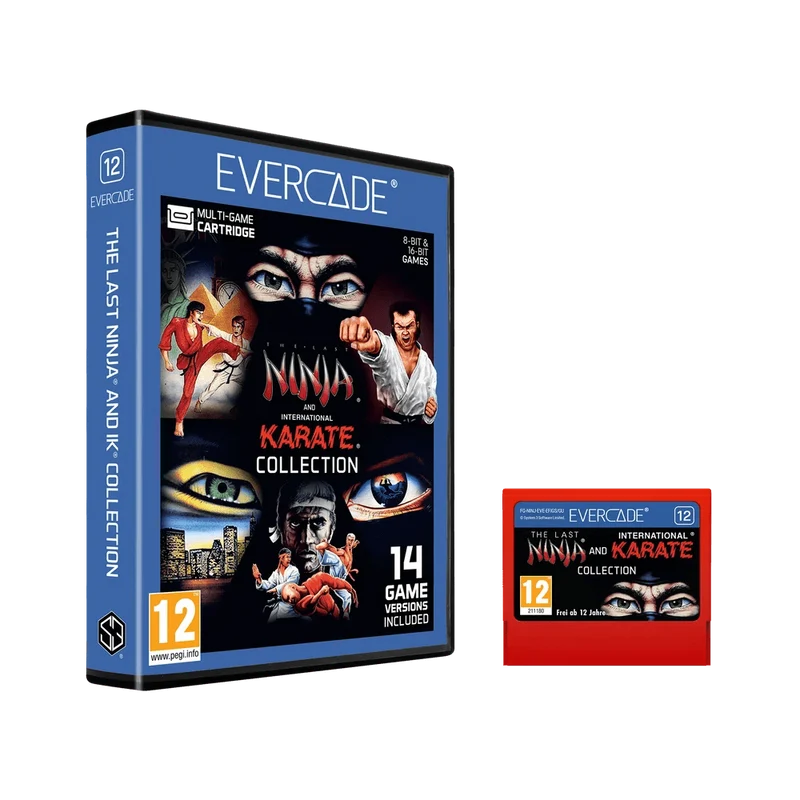 Blaze Evercade - The Last Ninja & International Karate Collection - Cartouche n°12