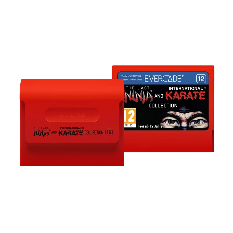 Blaze Evercade - The Last Ninja & International Karate Collection - Cartouche n°12