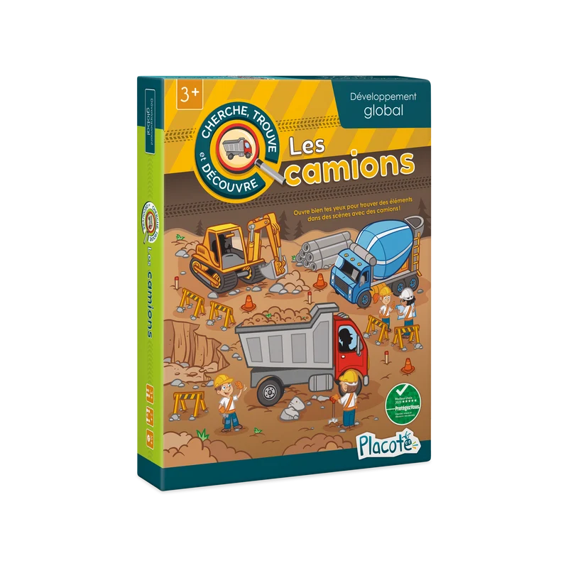 Cherche, trouve et découvre : les camions