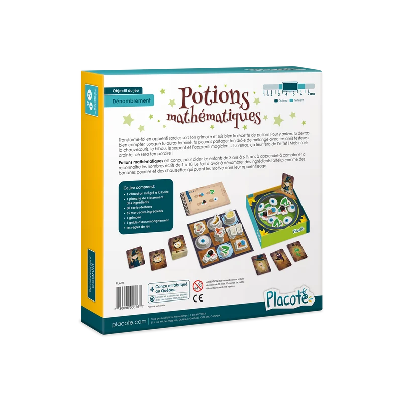 Potions mathématiques