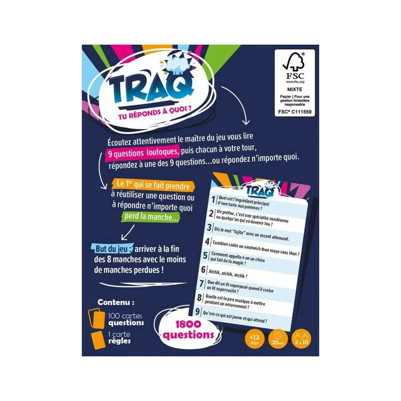 TRAQ - Tu réponds à quoi ?