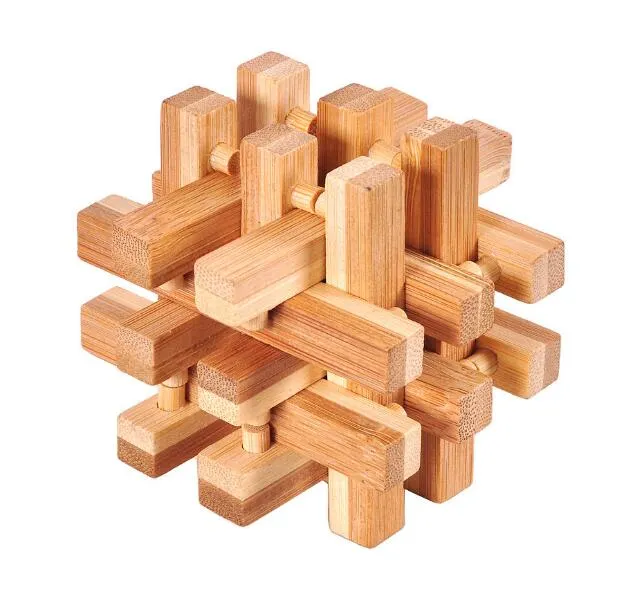 Casse-tête en Bois Cage à Poule