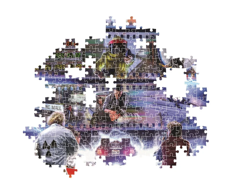 Puzzle Retour vers le futur Clementoni – 1 000 pièces