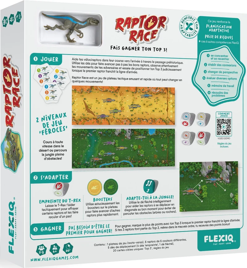 Jeu de plateau Raptor Race Asmodee