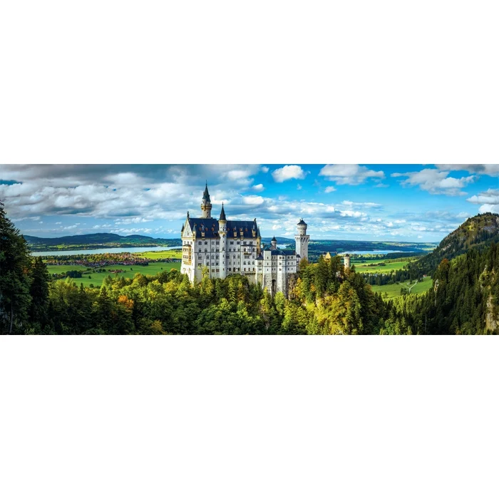 The Neuschwanstein Castle - 1000 pièces