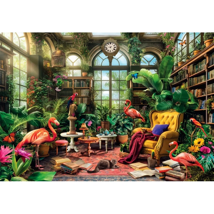 The Greenhouse Library - 1000 pièces