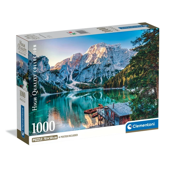 Emerald Lake Braies - 1000 pièces