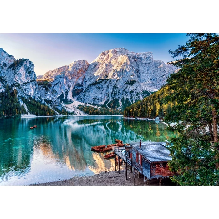 Emerald Lake Braies - 1000 pièces