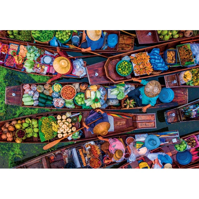 Thai Floating Market - 1000 pièces