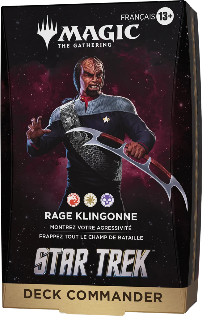 Magic - Deck Commander Star Trek - Rage Klingonne - FR